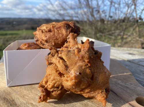 Ferme Sinsac - Beignet au levain aux pommes et raisins 350 grs