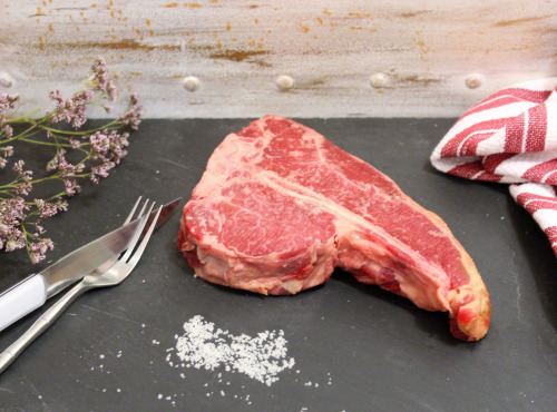 Les Délices du Scamandre - [SURGELÉ] T-bone de Taureau  Bio +/- 590g