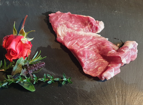 La Ferme du Montet - [SURGELÉ] Grillade de porc noir Gascon BIO - 200g