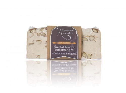 Invitation au Délice - Nougat Tendre aux Amandes - Lot de 6