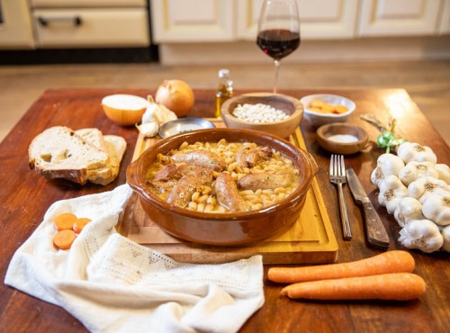 Maison Micouleau - Cassoulet de tradition (confit de porc) boite 1680g