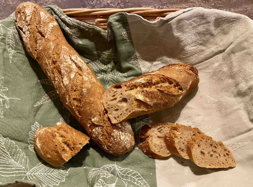 Ferme Sinsac - Baguette au levain (lot de 4)