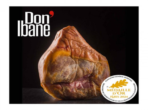 La ferme Elizaldia - Jambon de Don'Ibane 20 à 24 mois entier désossé 5,5kg