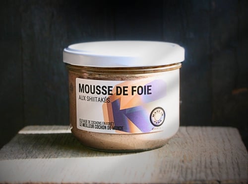 Elevage de Cochons en Forêt et Produits du Terroir Jurassien - Mousse de Foie aux Shiitakés