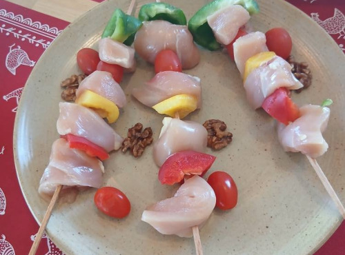 La Ferme de Sarlat - BROCHETTES DE POULET X 8 1004g
