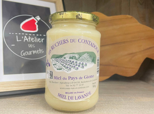 L'Atelier des Gourmets - Boucherie Charcuterie en Provence - Miel de Lavande - 500g