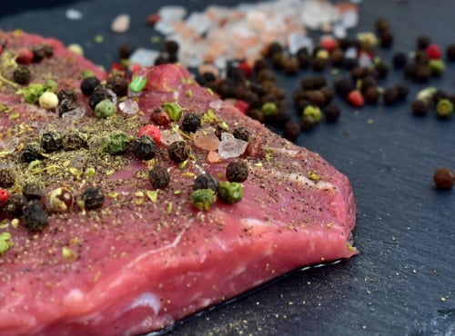 La Toison d'Or - Colis Mix Grill/Pavés base rôti à poêler ou à griller Hereford Bio 100% Francais
