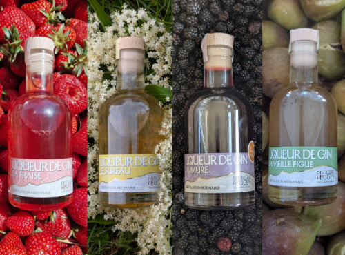 Distillerie du Bugey - Liqueur de gin à la mûre 20cl