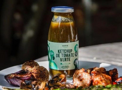 Les Délices de l’Ogresse - Ketchup de Tomate Verte Bio 6x275g