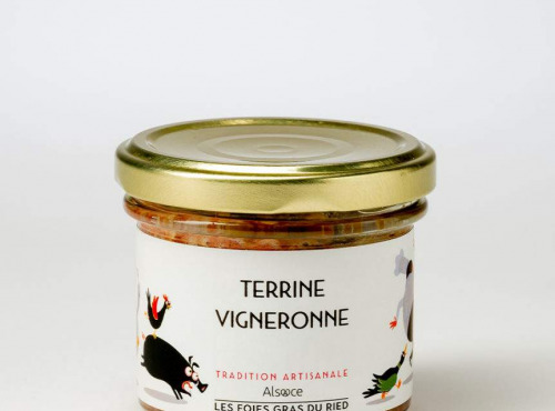 Les foies gras du Ried - Terrine Vigneronne