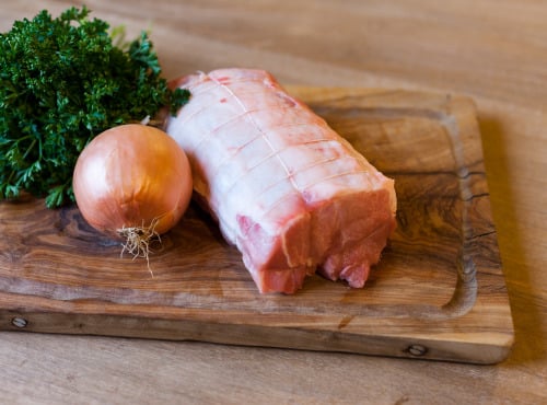 Ferme de Montchervet - Rôti de Porc Échine, 1000g