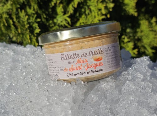 La Truite du Mézenc - Rillette de truite aux la noix de Saint-Jacques