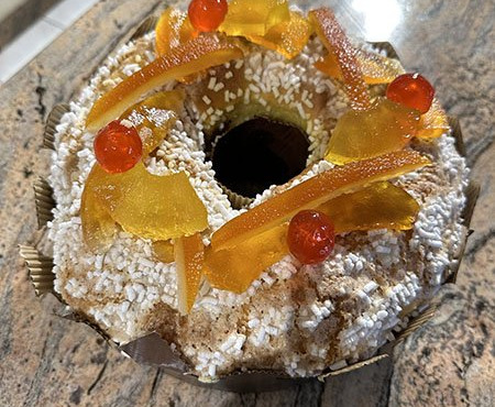 Délices de Flore - Brioche des Rois au levain