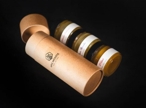 Apis Montis - Coffret cadeau - Le Tube - Butinages d'Alpages - 3x125g