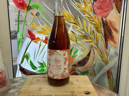 La Ferme Durbois - Thé glacé à la pêche 75cl La Beauceronne