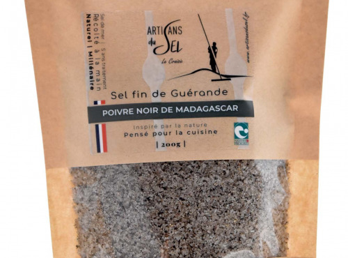 Artisans du Sel - Sel au Poivre Noir de Guérande 200g x 12