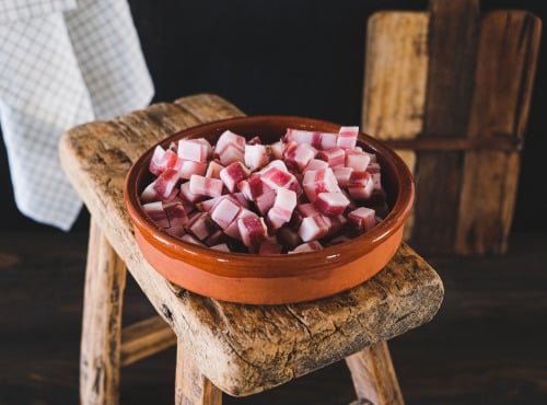 Ferme Porc & Pink - Lardons séchés sans nitrite