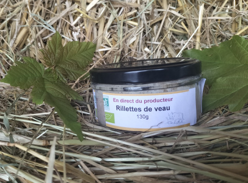 SCEA Champ du Puits - Rillettes de veau biologique