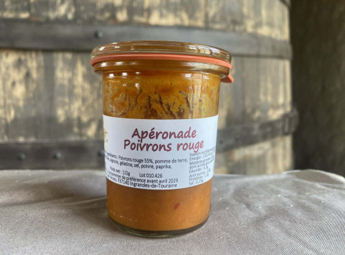 Des Poules et des Vignes à Bourgueil - Apéronade Poivrons Rouge