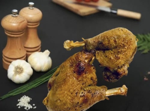 Volaille noire d'Astarac-Bigorre - Cuisse confite de poulet