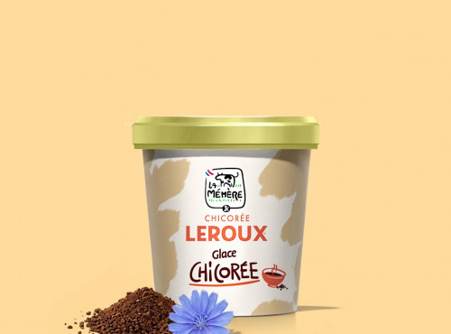 Glaces La Mémère - Glace chicorée 500ml X 8