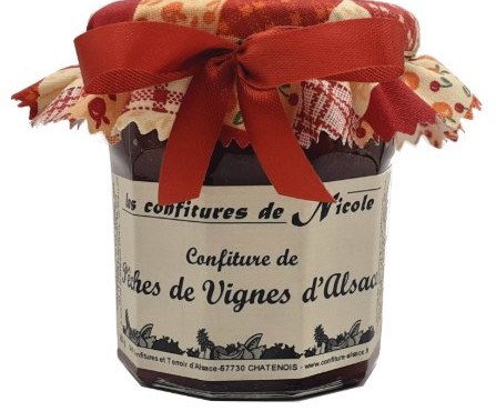 Maison Schmid - Confiture Pêches de Vignes d'Alsace - Les Confitures de Nicole
