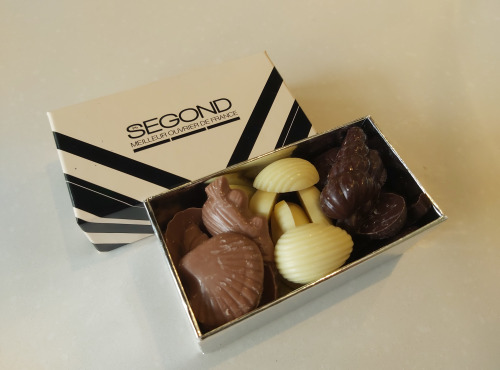 Philippe Segond MOF Pâtissier-Confiseur - Boite De Friture De Pâques Chocolat Noir Lait Et Blanc