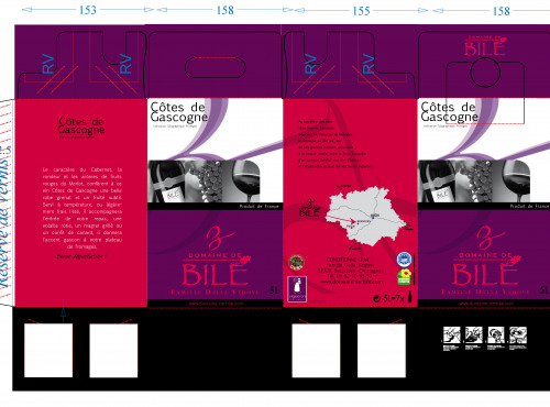 Domaine de Bilé - Fontaine à Vin Bib Rouge 10 L