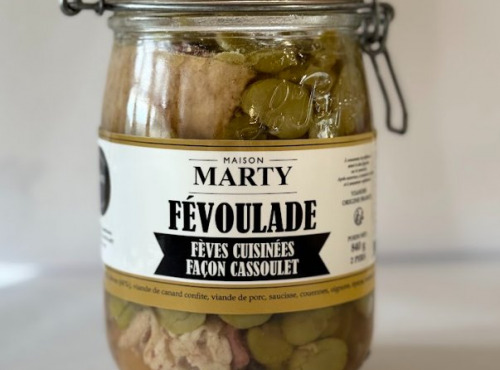CHARCUTERIE MAISON MARTY - Févoulade - Fèves cuisinées façon cassoulet