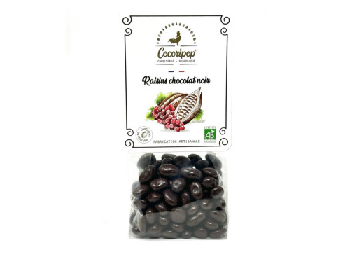 Cocoripop - Raisins chocolat noir 110g