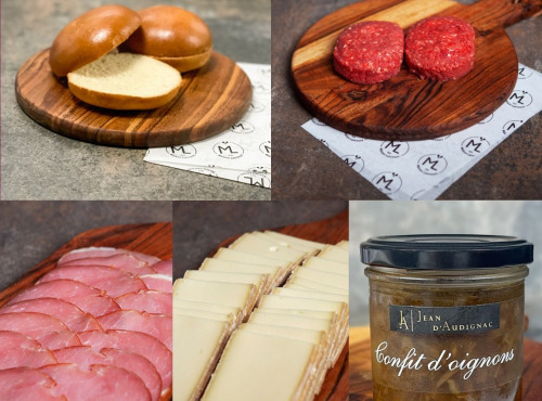 Maison Lascours - Kit à Burger Raclette 4 personnes