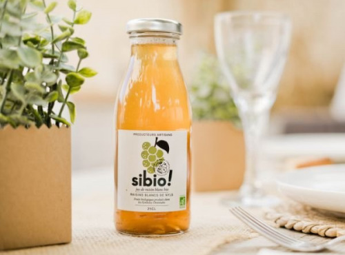 Sibio - Jus de Raisin Blanc bio 25cl