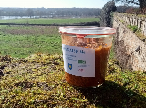 Domaine des Alliers -  Bœuf d'exception - Bolognaise bio de bœuf des Alliers - 450 g -