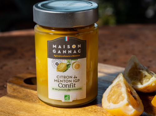 Maison Gannac - Citron de Menton Confit au Sel Bio