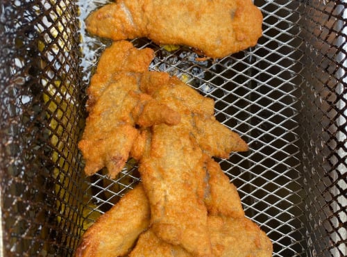 Des Poules et des Vignes à Bourgueil - Friture  de Crêtes de coq