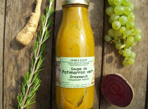 HERBA HUMANA - Soupe De Courge Green Hokkaïdo Greenwish - 50cl