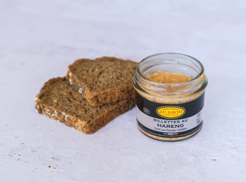 Etablissements JC David - Rillettes au Hareng 40% - 90g