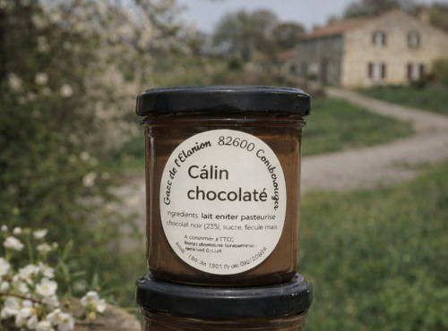 Ferme de l'Elanion - Crème Chocolat : Câlin Chocolat x4