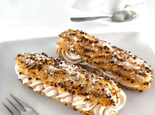Traiteur Gourmet d'Alsace - Eclair Paris Brest gâteau 4 pers
