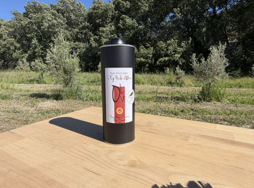 Le Moulin à Olives d’Éguilles - Huile d'Olive Olives Maturées - AOP Provence - Bidon 750 mL