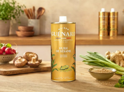 Huilerie Maison Guénard - Huile de Sésame 100% vierge 1L