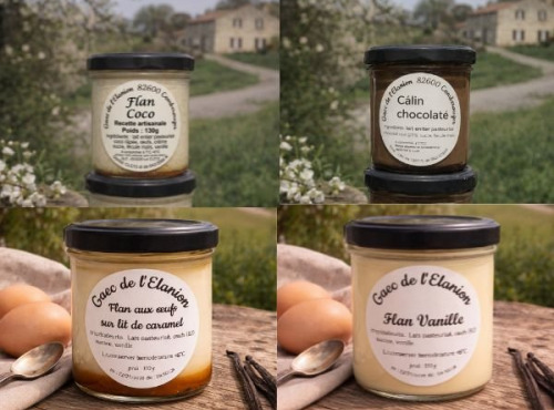 Ferme de l'Elanion - Lot De Dessert x8 - varié