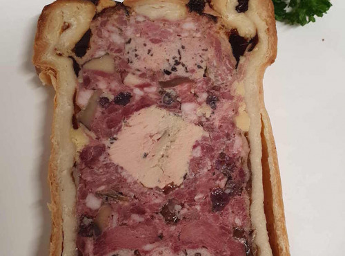 Ferme de la Paumerais - PATE EN CROUTE EN TRANCHE - 200 Gr (1 tranche)