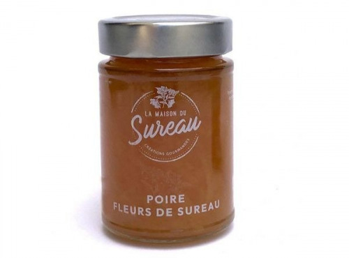 La Maison du Sureau - Confiture de poire et de fleurs de sureau - 220g