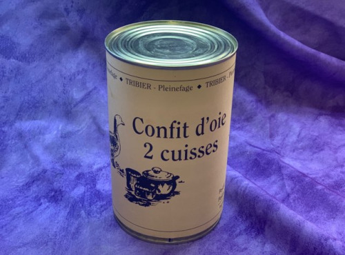 Ferme de Pleinefage - Confits d'oie (2 cuisses) - Boîte de 650g