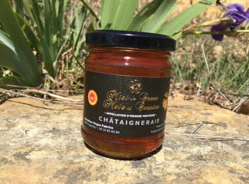 Depuis des Lustres - Comptoir Corse - Miel de Corse AOP Châtaigneraie - 250 g