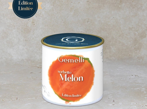 Gemelli - Gelati & Sorbetti - Sorbet Melon 100ml - édition limitée