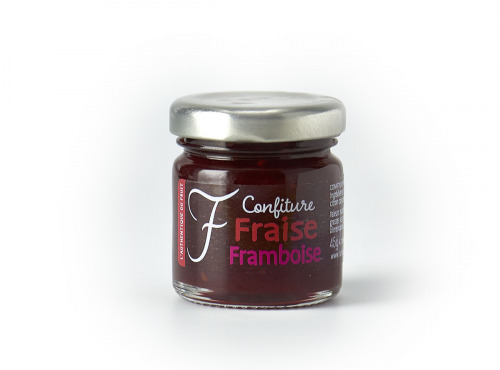 La Fraiseraie - Confiture Fraise-Framboise 45g