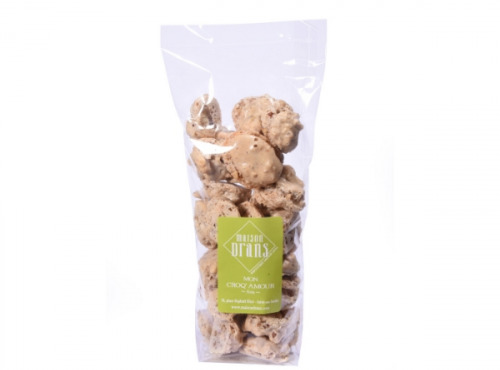 Biscuiterie Maison Drans - Croq'amour à l'Anis - 100 g