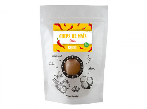 Biscuiterie des Vénètes - Chips de Maïs "Chili"